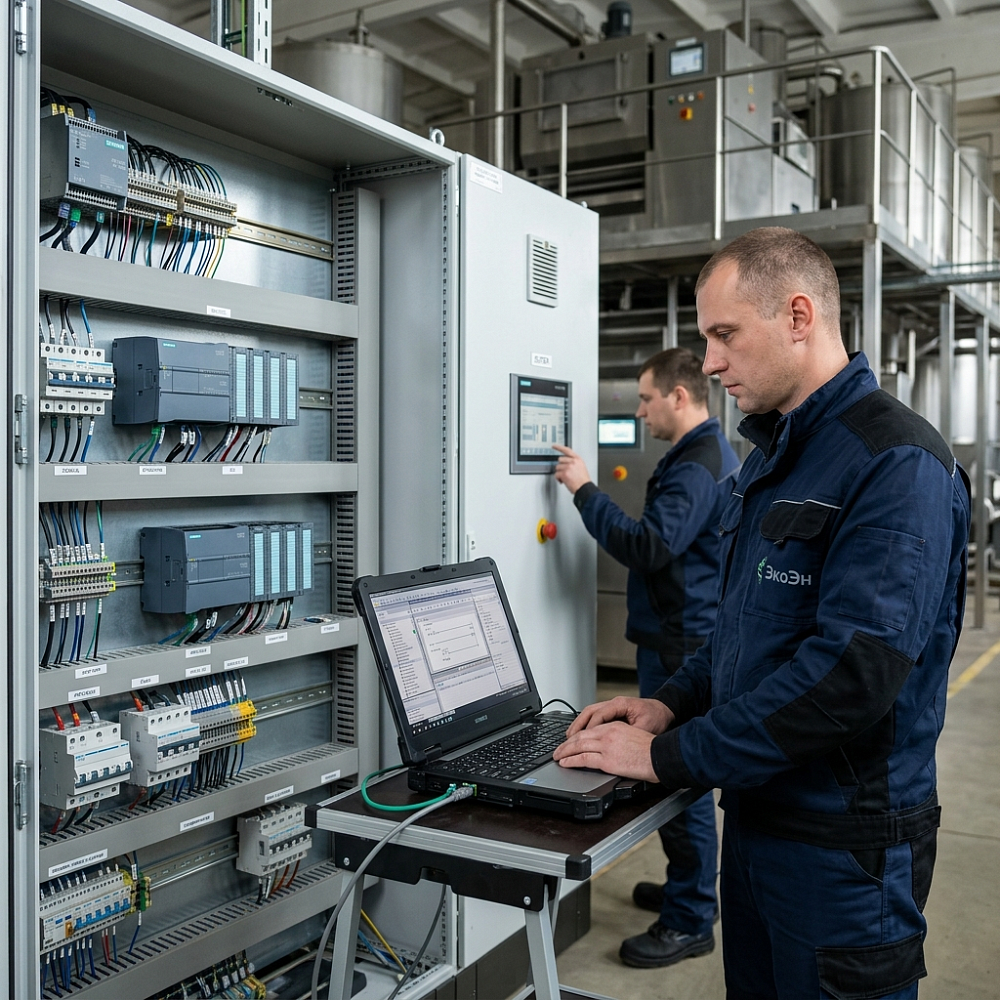 Ремонт контроллера Siemens 6ES7214-1AE30- 0XB0 — реализация инженерного проекта ООО «ЭкоЭн»