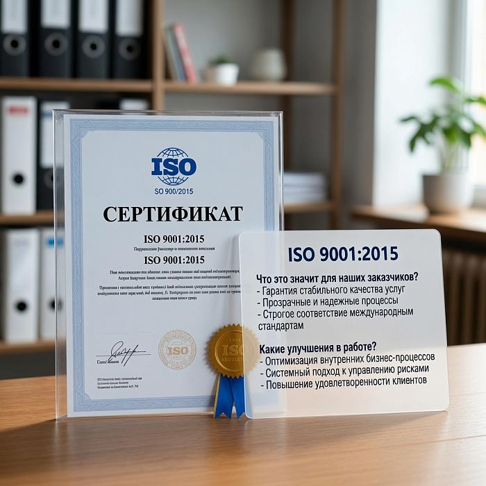 ЭкоЭн прошёл сертификацию по ISO 9001:2015