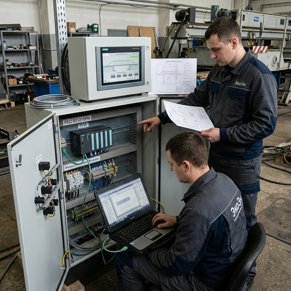 Ремонт ПЛК Siemens S7-315PN — реализация инженерного проекта ООО «ЭкоЭн»